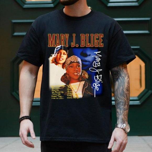 Gildan Other - Mary J Bliger Black Shirt, Good Morning Gorgeous Tour Cotton Tee Shirt